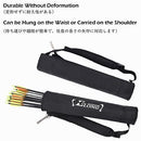 TRIWONDER Archery Back Arrow Quiver Holder Adjustable Quivers Compact Lightweight Hip Shoulder Arrows Bag Hanged for Bow Hunting Target Shooting Youth and Adults (Black)