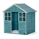 Garden Hut Wooden Cubby House - Teal