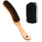 2 Pieces Hat Brush and Cleaning Sponge Set Horse Hair Wood Hat Brush Hat Clean Sponge Polish Felt Brushes Fedora Hat Cleaning Kit for Felt Hat Cowboy Hat Baseball Hat