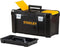 Stanley STST1-75521 Essential 19" Toolbox with Metal latches, Black/Yellow, Inch