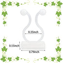 Plant Climbing Wall Fixture Clips Plant Fixer Self-Adhesive Hook Plant Vine Traction Invisible Wall Vines Fixture Wall Sticky Hook Vines Fixing Clip Vines Holder