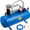 VEVOR 150PSI DC 12V Air Compressor with 6 Liter Tank 1.6 Gallon for Train Horns Motorhome Tires, Inflator Air Compressor with 6L Tank Train Air Horn Kit