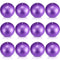 Hungdao 12 Pcs Pilates Mini Exercise Ball 9 Inch Yoga Ball for Yoga Classroom Workout Ball Core Ball Barre Ball for Bender Training Physical Therapy Balance Stability Stretching (Purple)