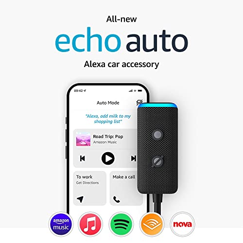 All-new Echo Auto (2nd Gen) | Add Alexa to your car