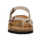 CUSHIONAIRE Women's Luna Cork Footbed Sandal with +Comfort Brown Size: 6