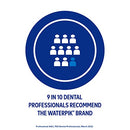 Waterpik Cordless Advanced Water Flosser For Teeth, Gums, Braces, Dental Care With Travel Bag and 4 Tips, ADA Accepted, Rechargeable, Portable, and Waterproof, Black WP-582