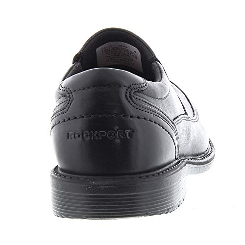 ROCKPORT Men s Style Leader 2 Bike Slip-on Loafers Shoes, Black, 9.5 US