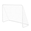 Soccer Goal Football Net Set Kids Adults Sports Training Practice Metal Frame Home Backyard Outdoor Games Match 1.83x1.22m