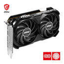 MSI GeForce RTX 4060 Ventus 2X Black 8G OC Graphics Card -NVIDIA RTX 4060, 8 GB GDDR6 Memory, 17 Gbps, PCIe 4.0, DLSS3