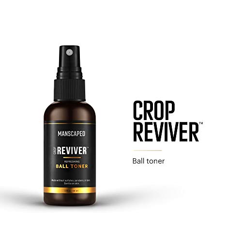 MANSCAPED™ Perfect Package 4.0 Kit Contains: The Lawn Mower™ 4.0 Electric Trimmer, Ball Deodorant, Body Wash, Performance Spray-on-body Toner, Four Piece Luxury Nail Kit, Toiletry Bag, 3 Shaving Mats