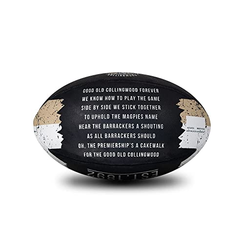 Sherrin AFL Collingwood Magpies Song Ball