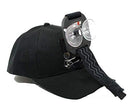OCTO MOUNT - Baseball Hat Compatible with Smartphone/Cellphone/GoPro Camera Head Mount. Operable with Any Phone or Action Camera, Regardless of Case. iPhone, Samsung, Nokia, Google and Plus Sizes