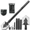 7 in 1 Removable Survival Shovel with 3 Adjustable Handles, 78cm Portable Military Folding Shovel, military style camping shovel designed for Hiking, Backpacking, Fishing, Hunting,Camping, Backpacking