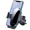 【Holder Expert Generation】 Miracase Car Phone Holder, Universal Mobile Phone Holder for Car, Air Vent Car Phone Mount Compatible with iPhone 14 Pro Max 13 12 11 XR Samsung Google and More, Black