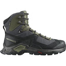 Salomon Men's Quest Element GTX Hiking Shoes, Black/Deep Lichen Green/Olive Night, 9 US