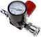 3 Way Air Compressor 1/4" Pressure Regulator Gauge 140PSI Control Valve