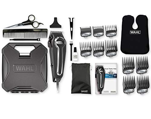 Wahl Clipper Elite Pro High-Performance Home Haircut & Grooming Kit for Men - Electric Hair Clipper & Trimmer - Model 79602