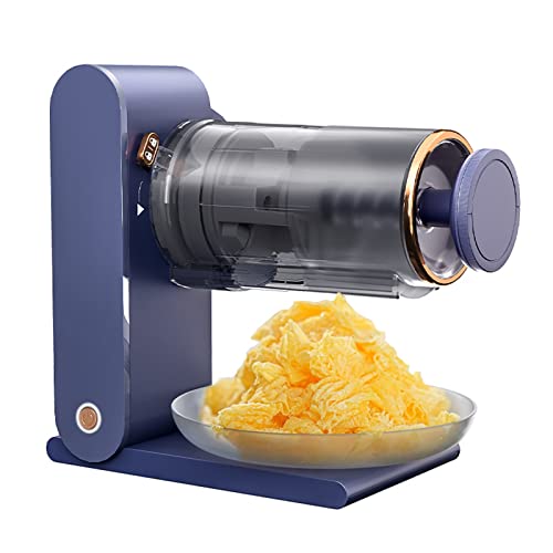 Ice Shaver, Electric Shaved Ice Machine with Ice Tray, Portable USB Charge Ice Crusher, Slushie Machine, Snow Cone Machine, for Ice Cream, Snowcone, Kakigori, Bingsu, Cocktail Maker for Home