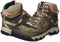 KEEN Female Ridge Flex Mid WP Timberwolf Brick Dust Size 9 US Hiking Boot