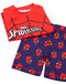 Marvel Spider-Man Swimsuit Boys Kids Two Piece Top Shorts Swim Set 5-6 Years Red