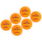 Decathlon TBT 100 40+ Table Tennis Balls 6-Pack Unique Size Orange