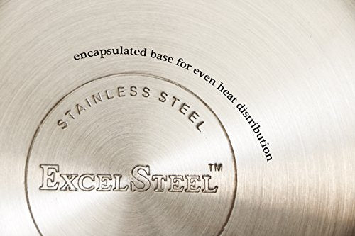 Excelsteel 6 Quart Stainless Steel Stove Top Deep Fryer