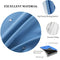 Loyala Star Curtains, Blackout Curtains for Bedroom, Cute Curtains, Kids Blackout Curtains, Double Layer Curtains, Light Blocking Curtains 63 Inch Length 2 Panels, Blue Curtains, 52 X 63 Inches