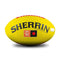 Sherrin AFLW Replica All Surface Football, Yellow, Size 4