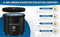 Ice Bath Tub for Athletes Cold Plunge Tub for Recovery (XL Size) Multi Layered Insulated Tub with All-Weather Cover Extra Large Plunge Pool USA Owned By Cold Plunge Pro