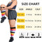 LOUSGUTA 3 Pack Plus Size Compression Socks for Women & Men 15-20 mmhg Wide Calf Support knee high Socks, Multicoloured B, 5X-Large-6X-Large