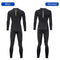 ZCCO 3mm Neoprene Wetsuits, Front Zip Full Body Men and Women Diving Suit, one Piece for Snorkeling, Scuba Diving Swimming, Surfing