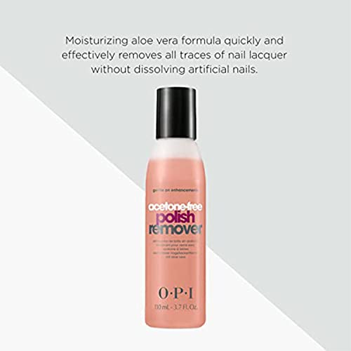 OPI Nail Lacquer Acetone Free Nail Polish Remover, 110 ml