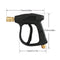 High Pressure Washer Gun ValueHall Car Washer Gun 4350 PSI Max for Car Pressure Power Washers - M22 Metric Thread- 1 Pack (Not Include Spray Nozzle Tips) V7K02