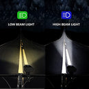 Bike Light Bicycle Lights Front - USB Type C Rechargeable, Recharge Your Phone, Bicycle Headlight Lights Front Lights Led Lights Super Bright (Bike Headlight)