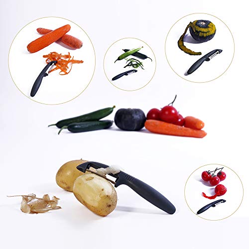 Peeler Fruit Peeler, Vegetable Peeler Stainless Steel Swivel Peeler