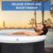 Foresh Large Ice Bath Tub for Athletes, 105 gal Cold Plunge Tub Outdoor with Lid, Portable Bathtub for Cold Therapy, Ice Bath Tub for Adults(29.5 x 31.5in)