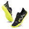 Water Shoes for Men Quick-Dry Aqua Sock Outdoor Athletic Sport Shoes for Kayaking,Boating,Hiking,Surfing,Walking (Black/Green, 44)