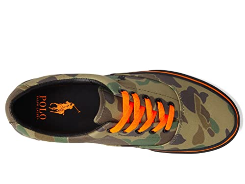 POLO RALPH LAUREN Keaton-Pony Sneaker, Frog Camo, 10