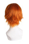 MapofBeauty 12"/30cm Role Play Cosplay Wig Costume (Golden Orange)