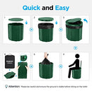 PANKAY Portable Toilet with Pop Up Privacy Tent, 2 in 1 Camping Toilet Portable Potty for Adults, Washable Travel Toilet Portable Bathroom, Easy Set Up, Foldable with Carry Bag, Lightweight and Sturdy