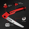 HAUTMEC 7 inch Folding Saw, SK-5 Steel and Triple-ground Teeth, Heavy Duty Single-Hand Blade Hand Saw for Wood Camping, Dry Wood Pruning Saw, for Garden Camping, Hunting and Bushcraft HT0135