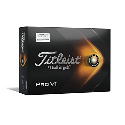 TITLEIST Pro V1 AIM Golf Balls, White