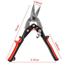 (Right) - Aviation Tin Snips Right Aluminium Snips for Sheet Metal Cutter Metal Shears Metal Snips Heavy Duty