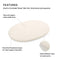 Stokke Sleepi Mini Mattress with Organic Cover by Colgate - Foam Crib Mattress - Compatible Sleepi Mini