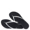 Havaianas Women's Metallic Flip-Flop, New Graphite, 3/4 UK