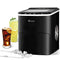 ADVWIN 2.2L 12KG Portable Ice Maker Commercial Ice Maker Machine Suitable for Home Bar - Black