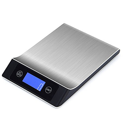 Disenkelubo Digital Kitchen Scale 33lb 15kg Food Scale Precise Cooking Scale and Baking Scales Digital Weight