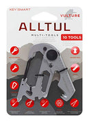 KeySmart AllTul Vulture - 10-in-1 Multi-Tool with Bottle Opener, Wrench, Carabiner, Philips Head, Wire Cutter, Flat Head, Spoke, Cutter, Ruler and Keyring Hole