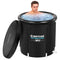 BINYUAN XL Large Ice Bath Tub for Athletes With Cover 99 Gallons Cold Plunge Tub for Recovery, Multiple Layered Portable Ice Bath Plunge Pool Suitable for Gardens, Gyms and Cold Water Therapy Training