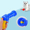 Flamaker Cat Toy Balls with 80Pcs Pompom Ball 1 Launcher Interactive Cat Balls Active Cat Exercise Toys for Indoor Cats with 3 Balls + 80 Pompom Ball